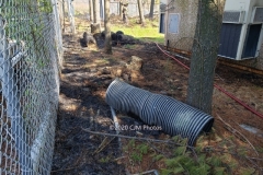 Members were called out to a PSEG Sub Station on report of a brush fire