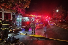 LFD Volunteers were dispatched to Cedar Commons on a report of an apartment fire. Members extinguished the fire and vented the building. 