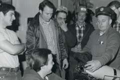 Frank and the men from Rescue reviewing SBCA's